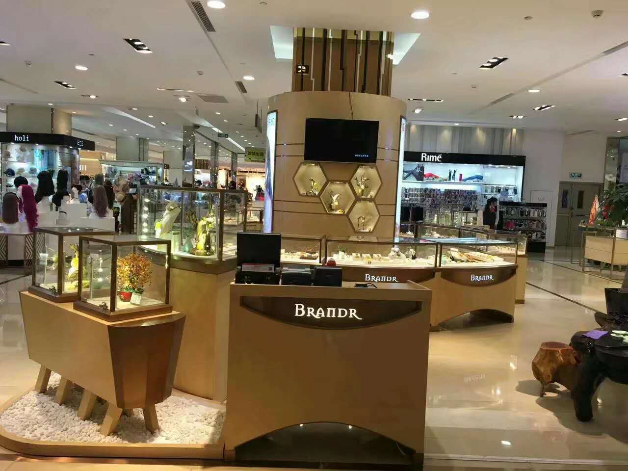 樂(lè)印琥珀珠寶展示柜